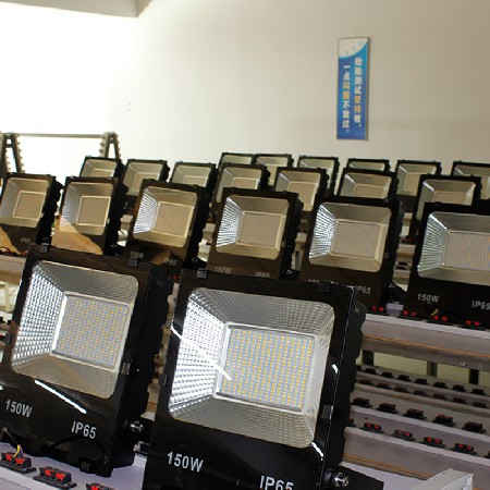 led投光灯黑金刚cob贴片投射灯户外防水方形泛光灯室外广告照明灯