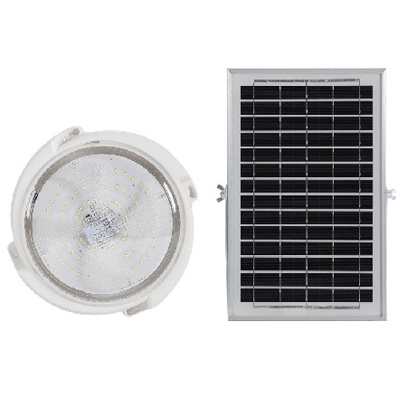 太阳能吸顶灯 农村家用室内走廊过道灯高亮度太阳能庭院灯