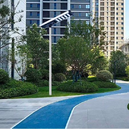 一体化太阳能路灯可调节太阳能庭院灯批发户外工程高光效防水路灯