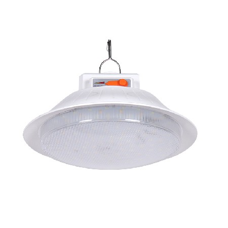 跨境led飞碟充电灯户外摆摊夜市充电灯白光家用停电应急照明